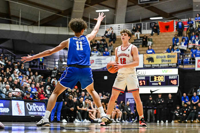Lincoln Gresham 6A Oregon boys basketball quarterfinal Naji Saker -103